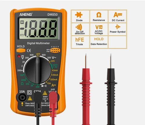 Lcd digital multimeter - lcd,