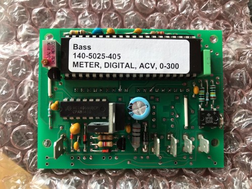 Voltmeter panel mount - ac,