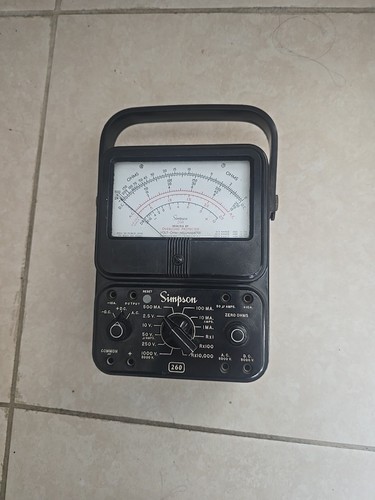 Simpson 260 dc - simpson, ac/dc
